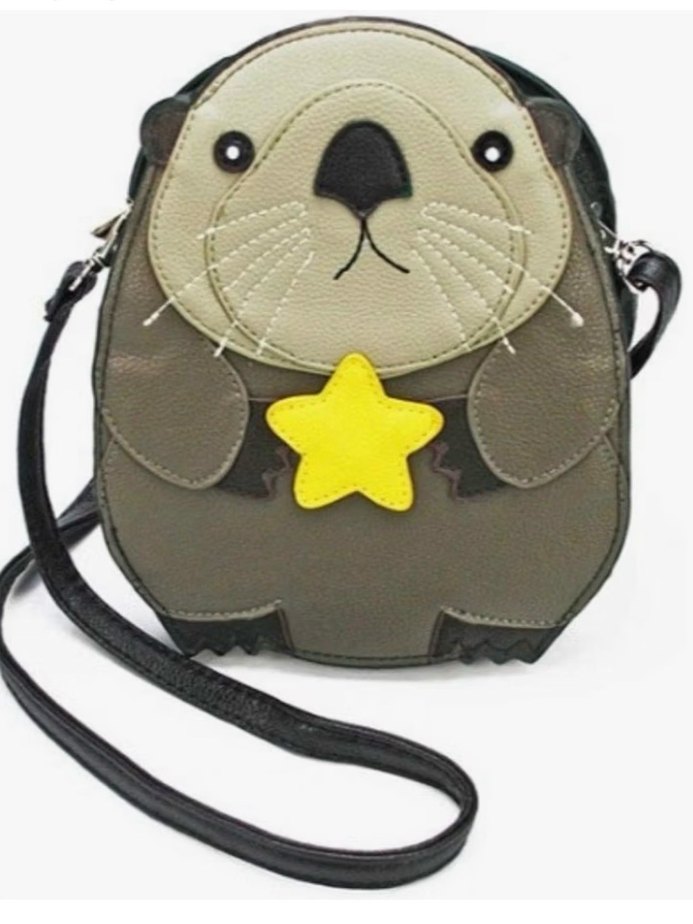 Sleepyville Critters Baby Beaver Crossbody